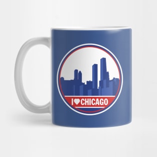 I Love Chicago T-Shirt Mug